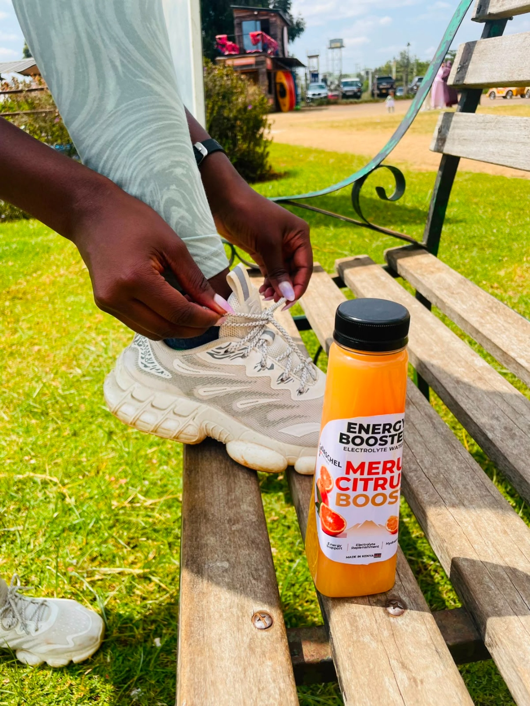 Meru Citrus Boost trailside at Karura